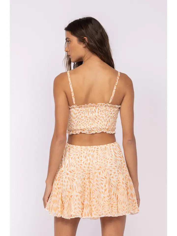 Orange Boho Print Mini