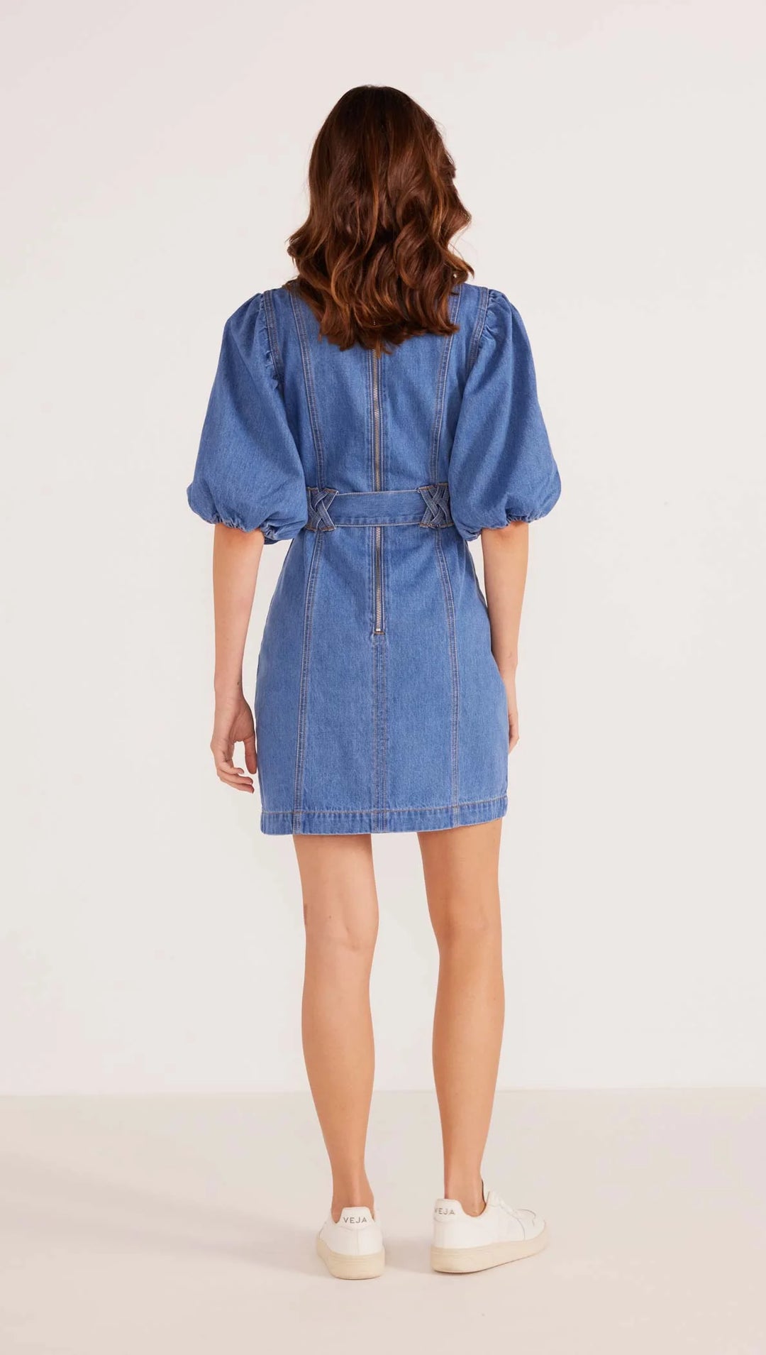 Mink Pink Peyton Denim Mini Dress