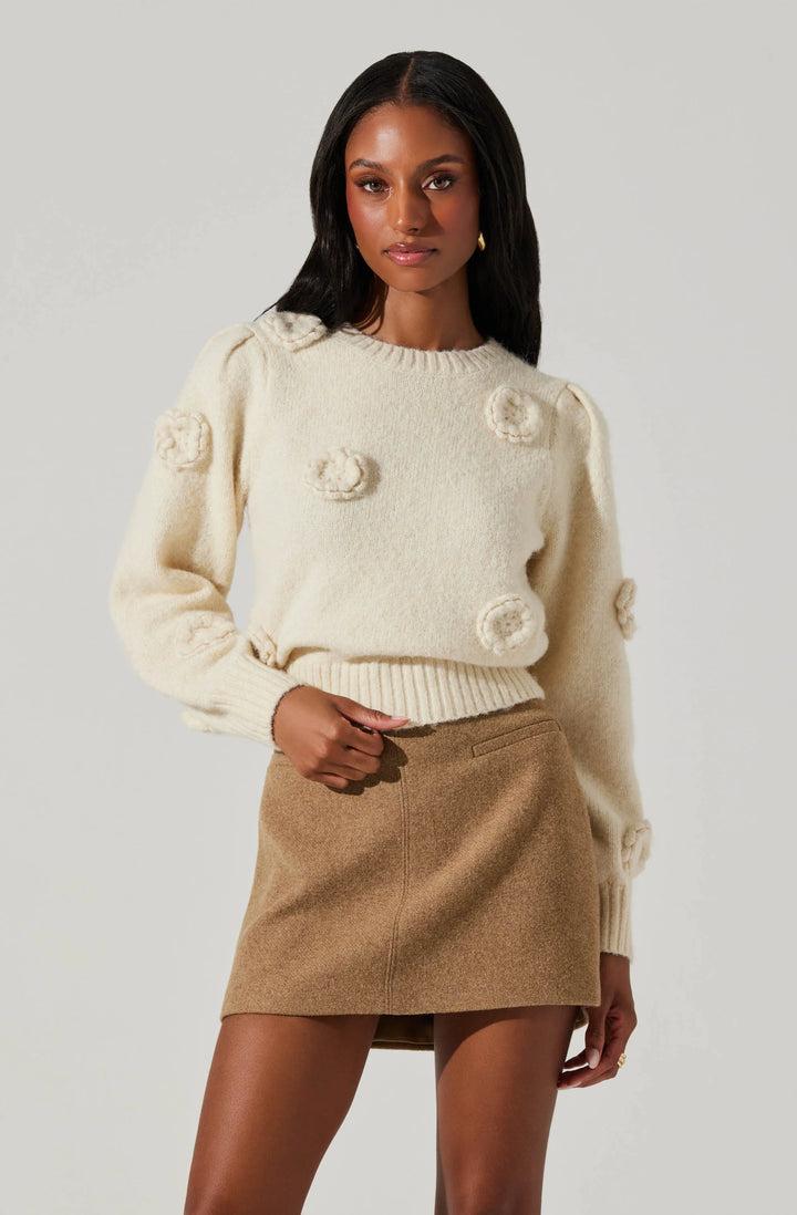 Wilessa Sweater - Cream