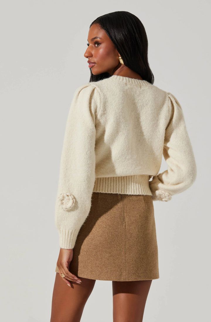 Wilessa Sweater - Cream