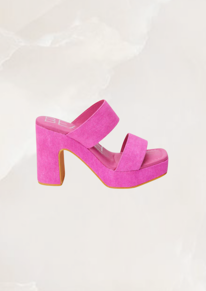 Matisse Gem Platform Heel-Magenta