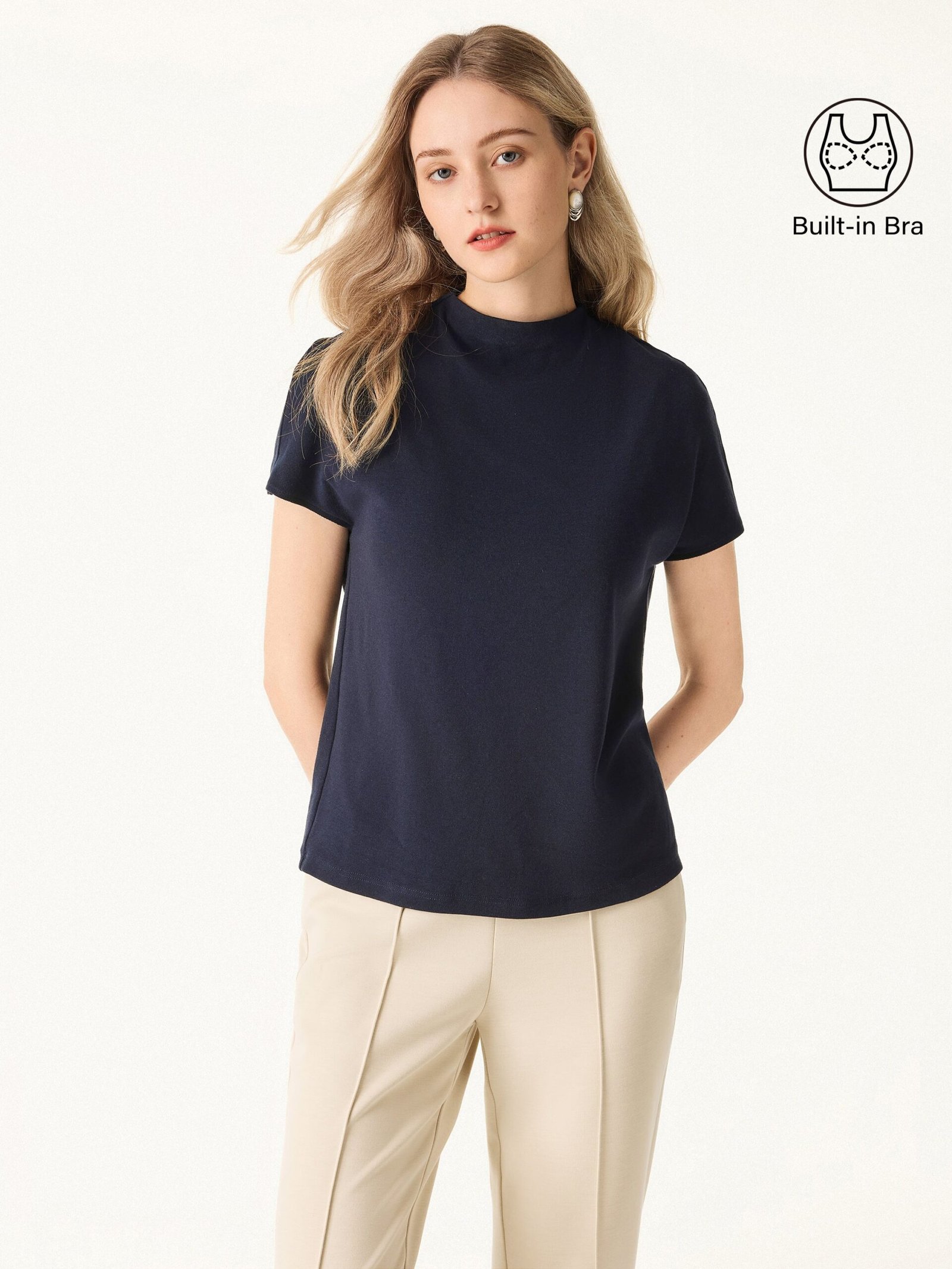 Essential Mockneck Short sleeves Brami - Image 7