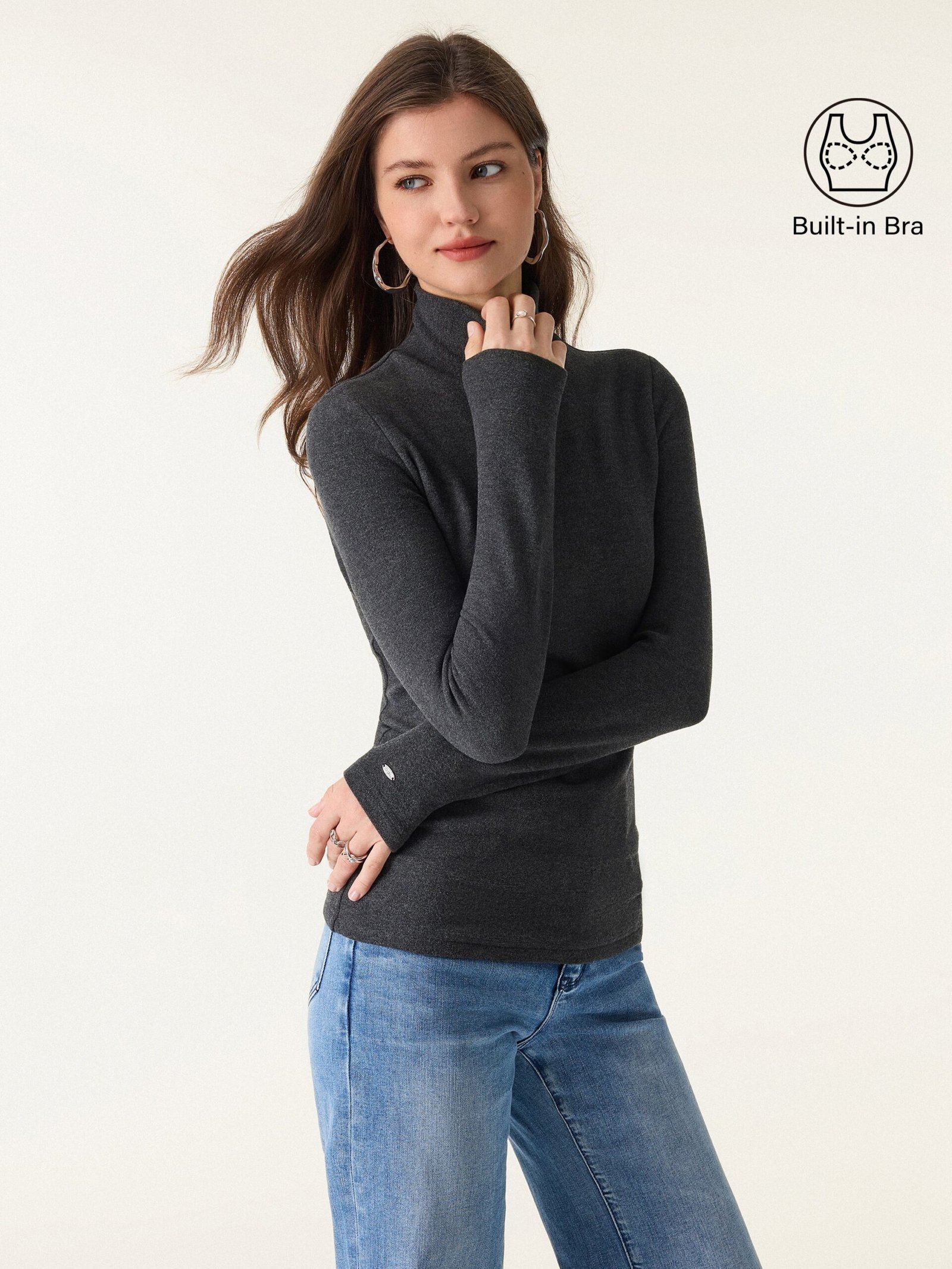 MaxWarm Turtleneck Long Sleeve Brami - Image 7