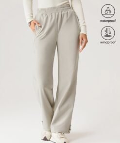 Water-Proof Fleece-Lined Elastic Waist Pant
