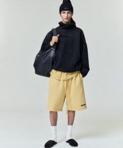 Suede Fleece Modern Hoodie