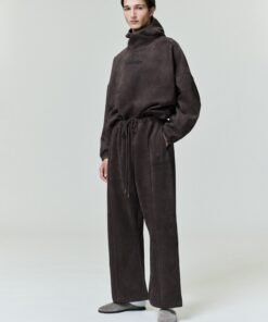 Suede Fleece Flare Pant