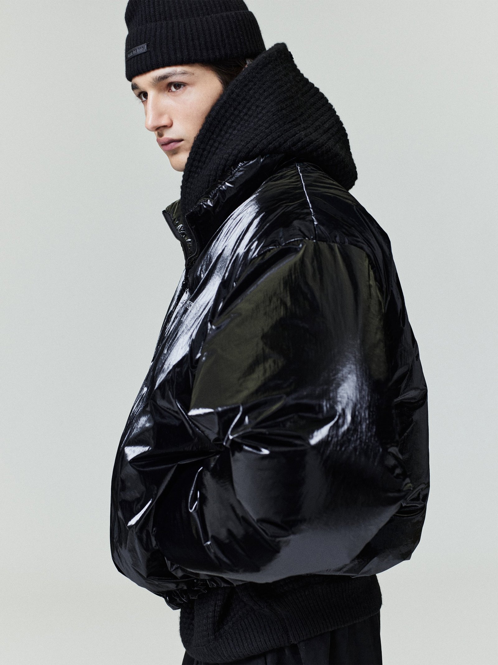 Ripstop Nylon Puffer Jacket