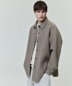 Wool Cashmere Overshirt