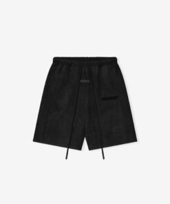 Suede Fleece Relaxed Short