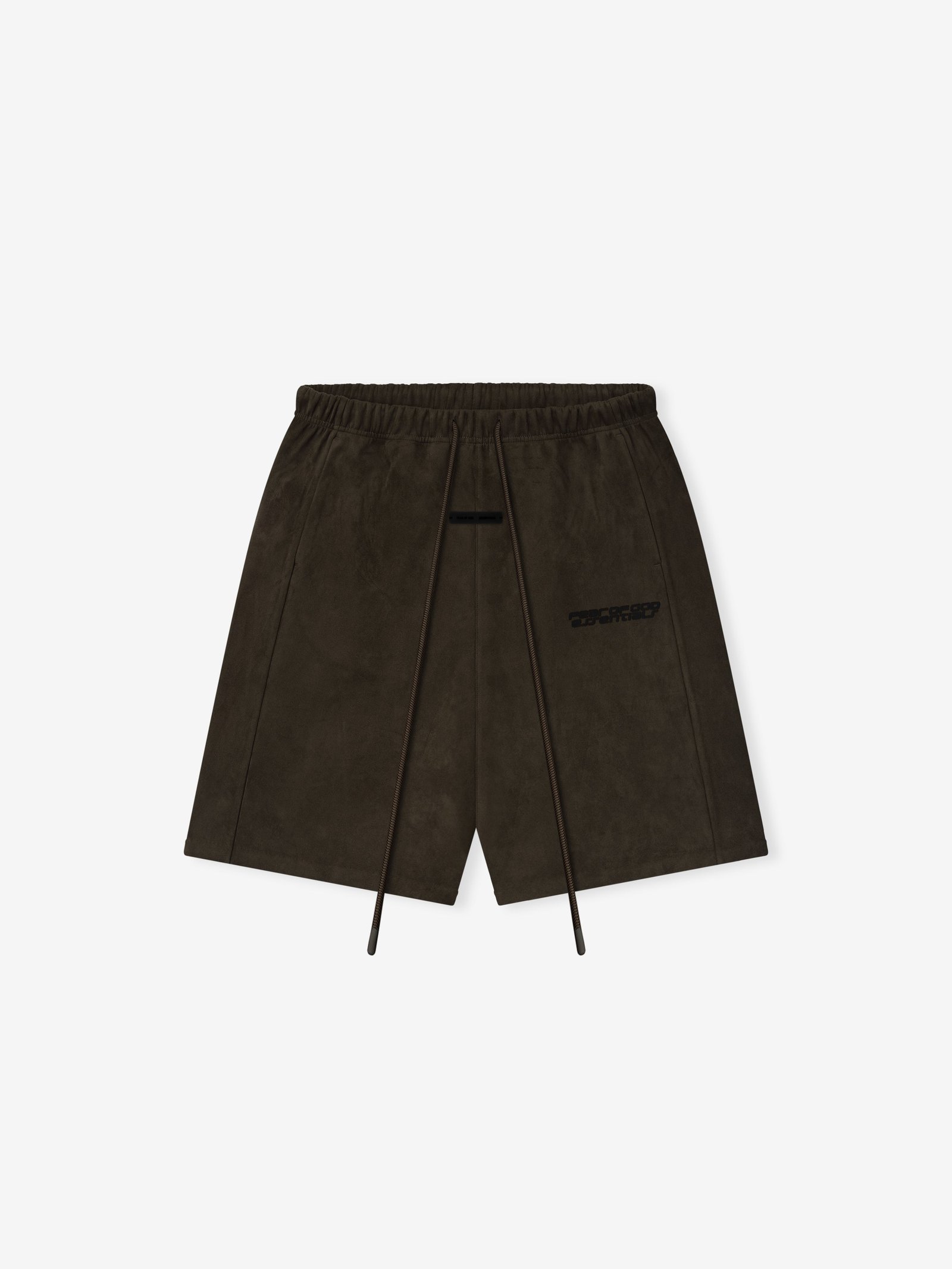 Suede Fleece Relaxed Short - Image 3