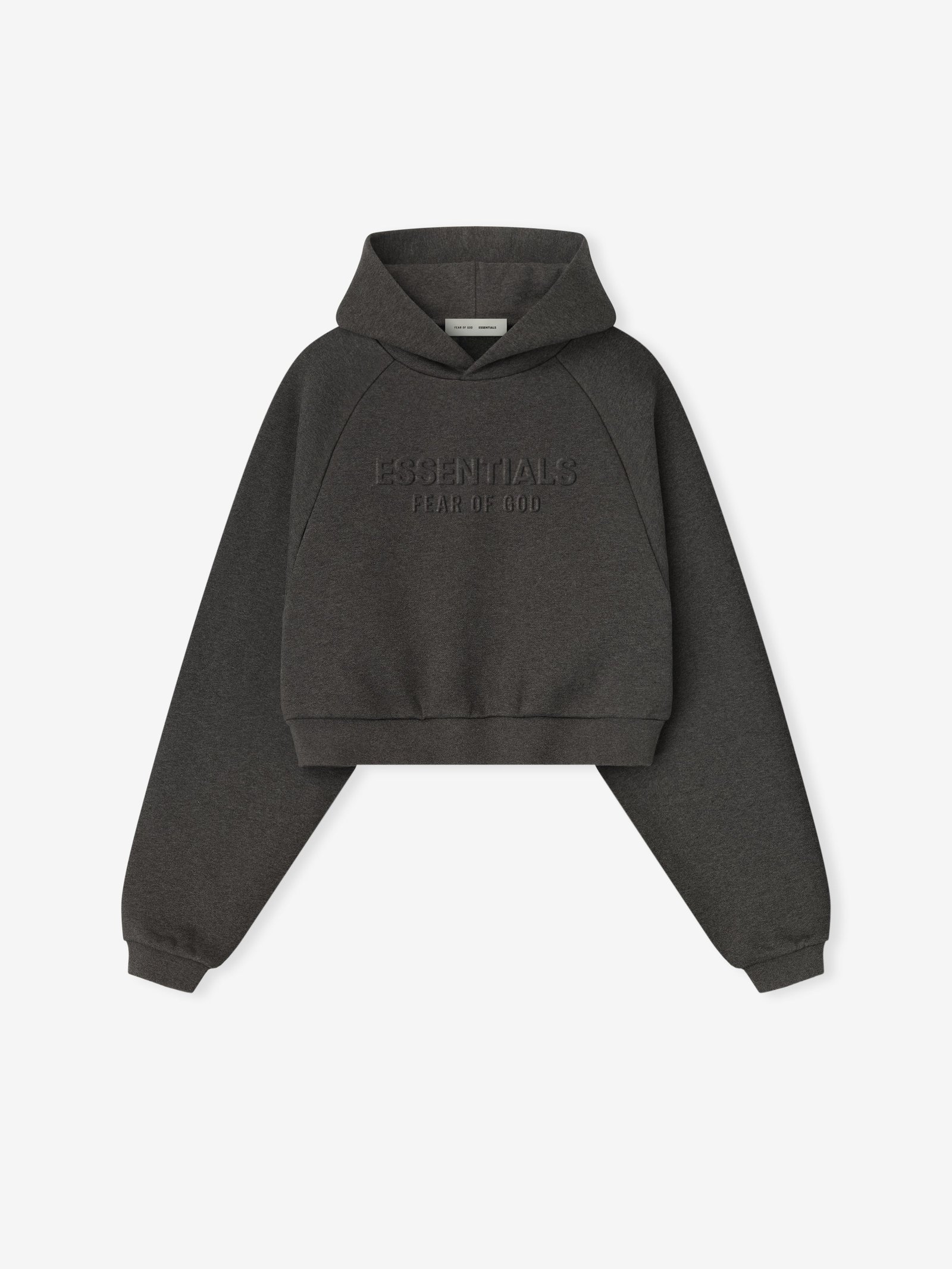 Womens Embossed 90s Raglan Hoodie - Image 3