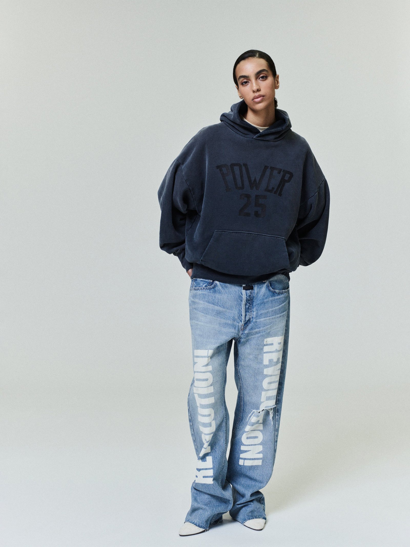 Vintage Power 25 Hoodie - Image 4