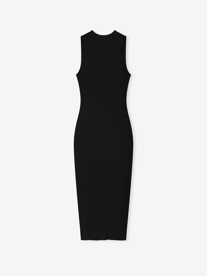 Womens Rib Tank Dress - Image 3