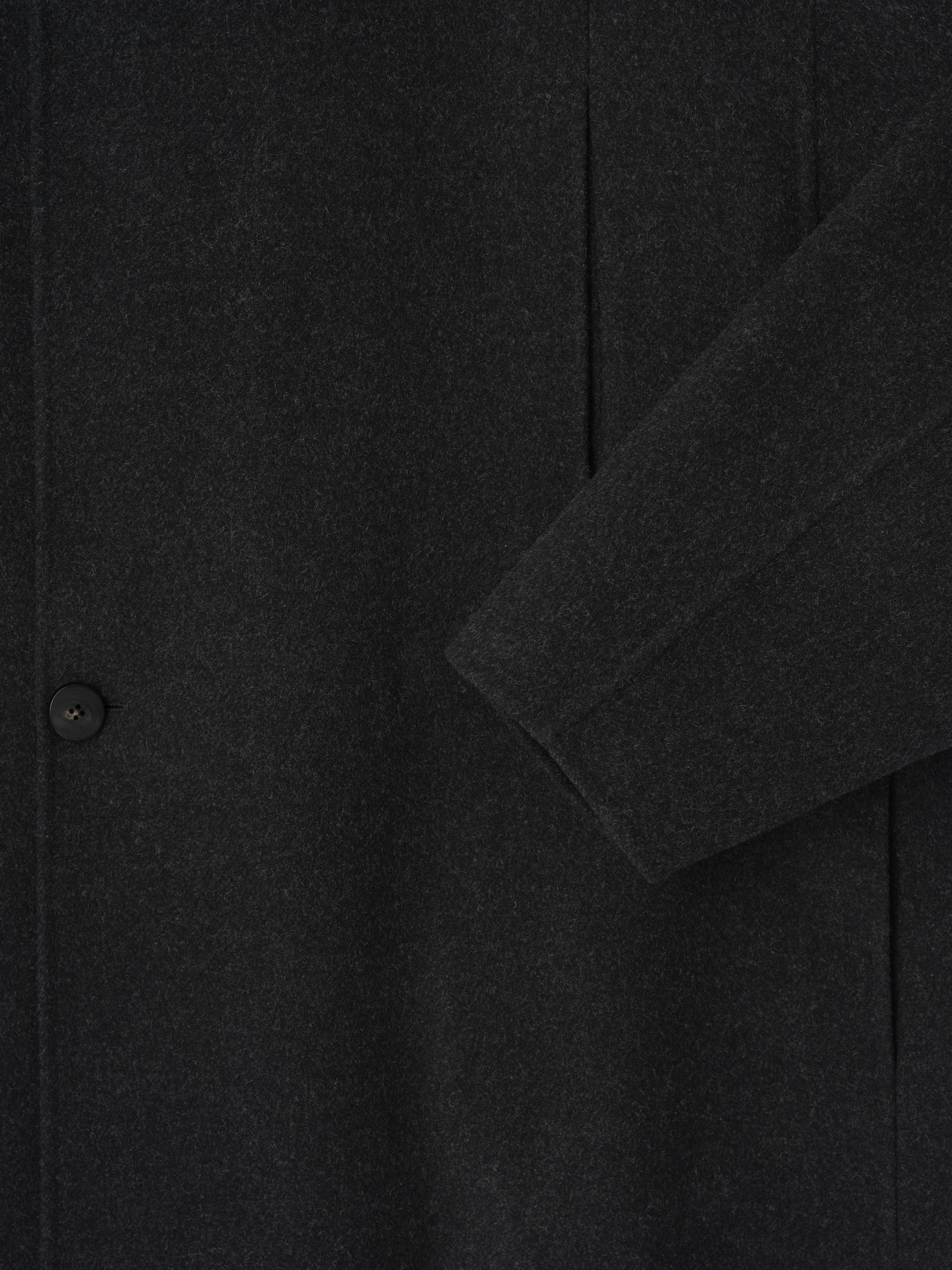 Wool Cashmere Highneck Coat - Image 6